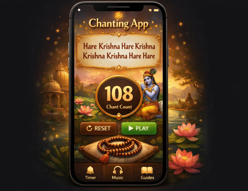 chanting app for hare mantra