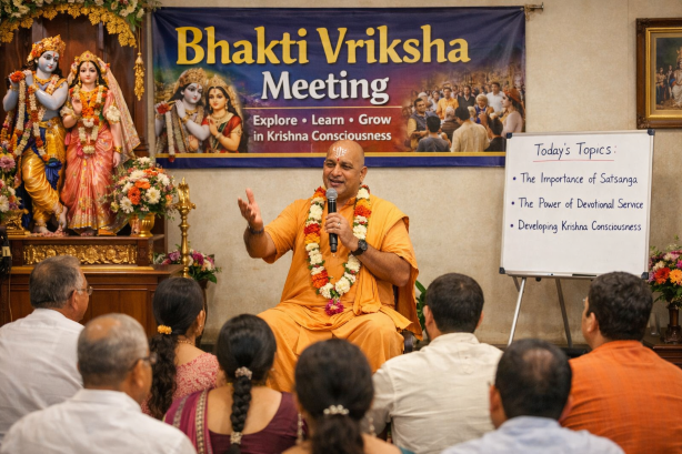 Sunday feast programme or Bhakti Vriksha meeting
